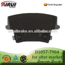 High quality D1057-7964 Rear brake pad for Challenger RT